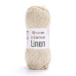 Пряжа YarnArt Intense Linen (Інтенс Лінен) 4100 Молочний